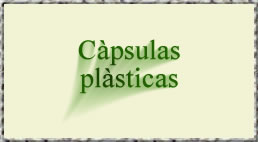 Detalle de Càpsulas plàsticas