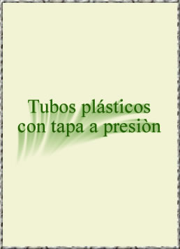 Detalle de Tubos plasticos con material poliestireno cristal medidas  desde 6 centimetros cubicos hasta 1120 centimetros cubicos a la derecha tabla con 3 columnas indicando primero el numero de articulo luego  diametro y altura y la tercer columna capacidad ante cualquier duda  consulte 