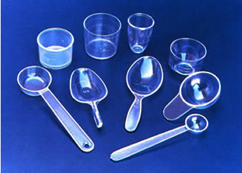 Imagenes de vasos y dosificadores en diferentes medidas